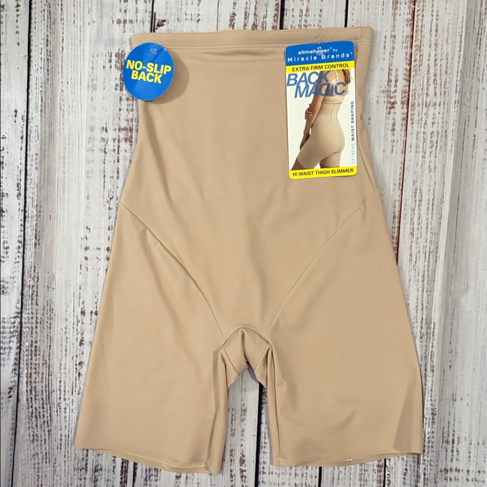 Miracle Brands Firm Control Back Magic Shapewear‎ Nude Small NWT